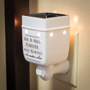 Home decor electrical fragrance lamp for use with wax drop, tarts, and oil scents