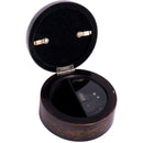 Mom Love You Cherished Gift Amber Earth Tone Jewelry Music Box Plays Wind Beneath My Wings