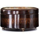 Mom Love You Cherished Gift Amber Earth Tone Jewelry Music Box Plays Wind Beneath My Wings