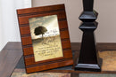 Home décor 8 x 10 wall and table top picture frame designed with meaningful artwork
