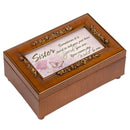 Sister How Special You Are Burlwood Jewelry Music Box Plays You Are My Sunshine