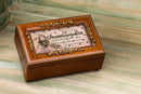 Granddaughter Unlocked So Much Joy Burlwood Jewelry Music Box Plays You Are My Sunshine