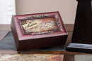 Sister Always in my Heart Rosewood Jewelry Music Box Plays You Are My Sunshine