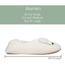 Sheep Ivory Womens Animal Cozy Plush Lined Non Slip Fuzzy Slipper - Large