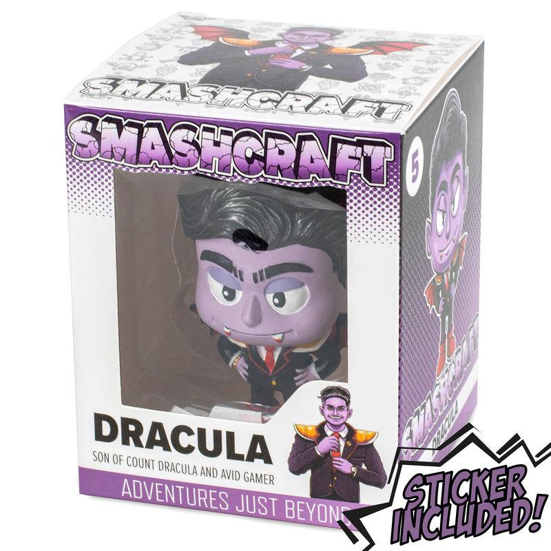 Dracula Periwinkle Purple 4 inch Painted Resin Boxed Collectible Figurine