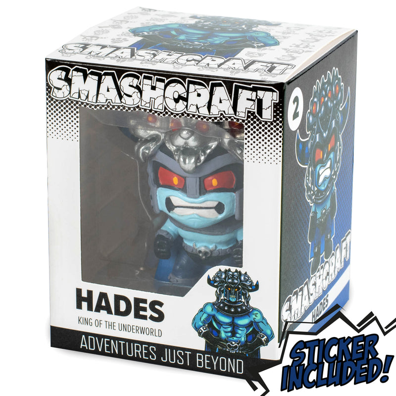 Hades Navy Blue 4 inch Painted Resin Boxed Collectible Figurine