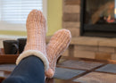 Footwear slipper sock for indoor style and comfort