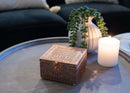 Cottage Garden Friends Life's Greatest Copper Tone Metal Jewelry Keepsake Box