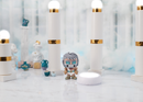 Zeus Arctic Blue 4 inch Painted Resin Boxed Collectible Figurine