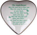Irish Prayer Hold You Creamy White Porcelain 4 x 3.5 x 2 Decorative Keepsake Trinket Box