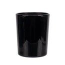 Tyler Candle Company Sleek Black Votive Solid Glass Candle Holder for Home or Office