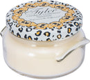 GLAM4LIFE Tyler 11 oz Medium Scented 2-Wick Jar Candle, White