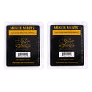 Tyler Candle Company Mediterranean FIG 1.9 Ounce Scented Mixer Wax Melt Cubes for Tart Burner, Pack of 2