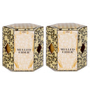Tyler Candle Company 16109 Mulled Cider 2 Ounce Boxed Votive Candle, Pack of 2