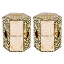 Tyler Candle Company 16161 Fleur DE LIS 2 Ounce Boxed Votive Candle, Pack of 2