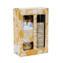 Tyler Glam Small Acrylic Candle, Spray, Wash, Car Freshener Gift Set, Fleur De Lis