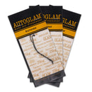 Tyler Candle Kathina Autoglam Ivory And Gold 4.5 x 3 Cardboard Auto Air Freshener Mirror Hanger, Pack of 3