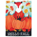 Magnolia Garden Joyeaux Noel Vintage Pelican 13 x 18 Small Double Applique Outdoor Holiday House Flag