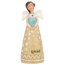 Kelly Rae Roberts December Birthday Wish Unleash Your Joy Loved 4.5 Inch Resin Angel Figurine Sculpture