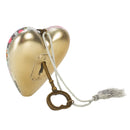 DEMDACO Friendship Loving Summer Floral 4 Inch Heart Shaped Resin Keepsake Decoration