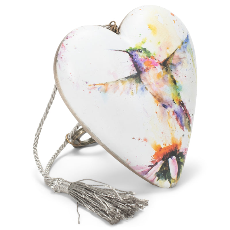 Art Hearts Hummingbird Art Heart