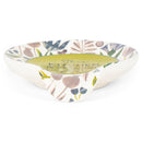 Demdaco Seasoned With Love Green Leaf 5 x 4 Glossy Ceramic Stoneware Spoon Rest