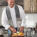 DEMDACO Head Chef Blue Extra Long Cotton Blend Over The Shoulder Kitchen Towel Boa