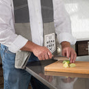 DEMDACO Head Chef Blue Extra Long Cotton Blend Over The Shoulder Kitchen Towel Boa