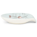 DEMDACO A Spoon Full Of Cheer 4.5 x 4 Glossy Old Fashioned Blue Ceramic Stoneware Kitchen Spoon Rest