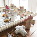 DEMDACO Friend Pink Flower Cross Shaped Resin Keepsake Decoration 4 x 3 Inch