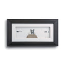 DEMDACO Sharon Nowlan Anywhere with You Espresso Finish 8 x 15 Dimensional Framed Wall Art Plaque