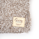 Taupe Grey Soft 50 x 60 inch Plush Polyester Decorative Throw Giving Blanket