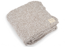Taupe Grey Soft 50 x 60 inch Plush Polyester Decorative Throw Giving Blanket