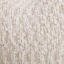 DEMDACO Cream Heart Shaped 10 x 11 inch Plush Polyester Decorative Throw Giving Pillow