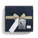 Navy Blue Soft 50 x 60 inch Plush Polyester Decorative Throw Giving Blanket
