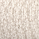 DEMDACO Cream Warming Heart 13 x 10 inch Plush Polyester Decorative Throw Giving Pillow