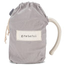 Grateful Heart Cream Inspirational 16 ounce Ceramic Stoneware Coffee Mug