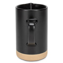 Nat & Jules Raw Bottom Matte Black 40 ounce Ceramic Pitcher Jug