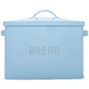Nat & Jules Large Blue 15 x 10 Metal Bread Box