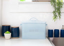 Nat & Jules Large Blue 15 x 10 Metal Bread Box