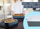 Nat & Jules Nested Grey 12 x 8 Ceramic Stoneware Baking Dishes Set of 3