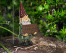 Nat & Jules Blessed Gnome Colorful Finish 12 inch Resin Stone Garden Statue