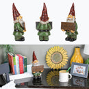 Nat & Jules Blessed Gnome Colorful Finish 12 inch Resin Stone Garden Statue