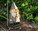 Nat & Jules Married Gnome Couple Colorful Finish 12 inch Resin Garden Statue