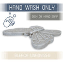 Nat & Jules Butterfly Stone Color 11 inch Resin Stepping Stone