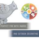 Nat & Jules Cardinal Stone Color 11 inch Resin Stepping Stone