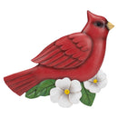 Nat & Jules Cardinal Full Color 11 inch Resin Stepping Stone