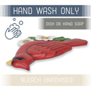 Nat & Jules Cardinal Full Color 11 inch Resin Stepping Stone