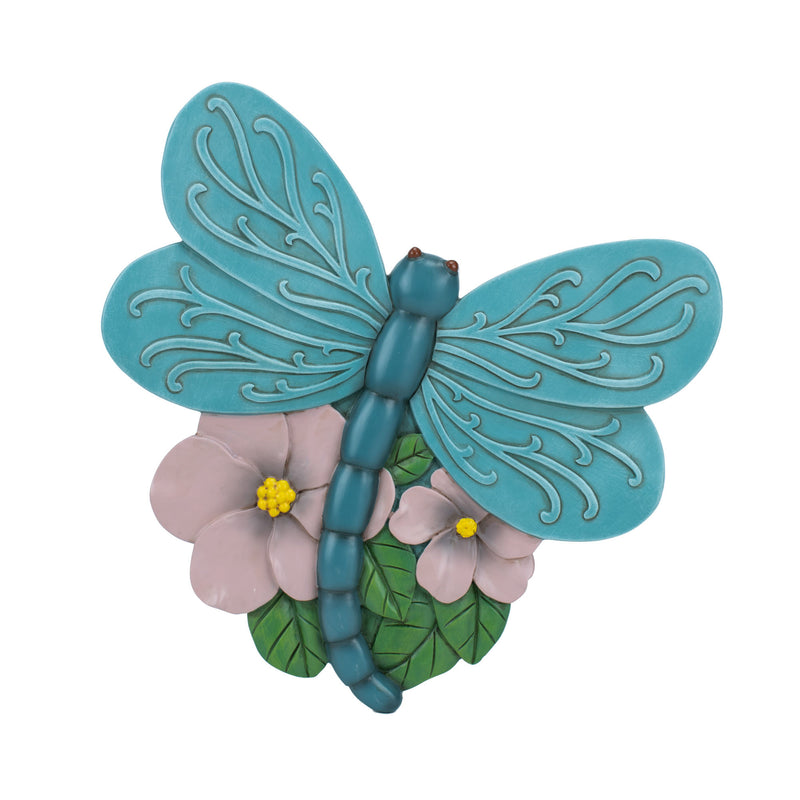 Nat & Jules Dragonfly Full Color 11 inch Resin Stepping Stone