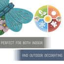 Nat & Jules Dragonfly Full Color 11 inch Resin Stepping Stone